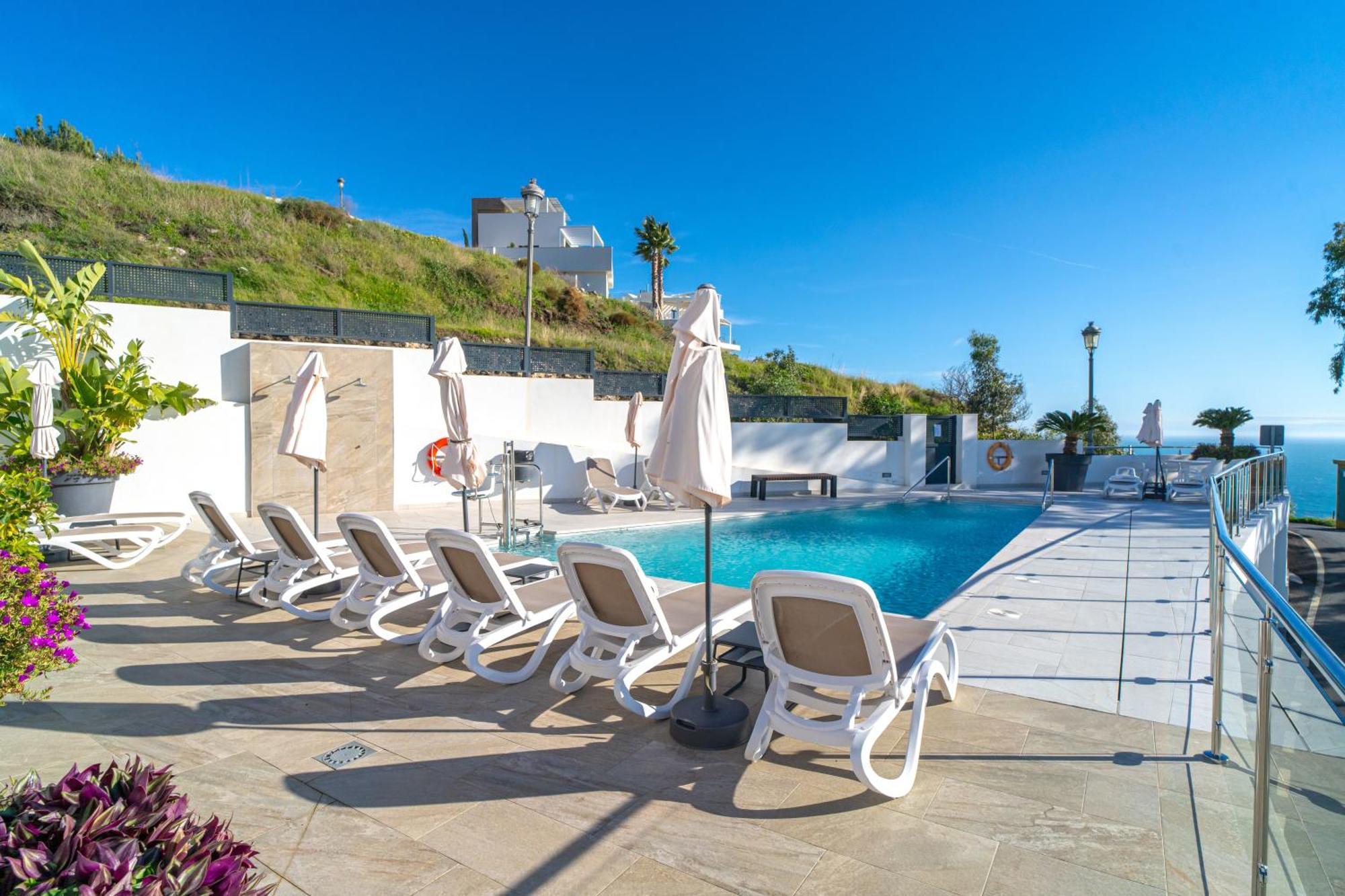 Apartmán Penthouse Balcon Del Mar 121 Casasol Nerja Exteriér fotografie